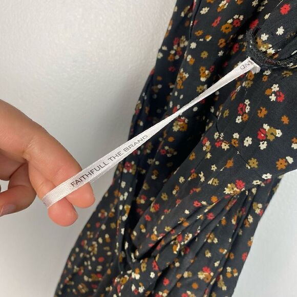 Faithfull The Brand Alena Floral Jumpsuit La Contrie Print - Picture 10 of 15